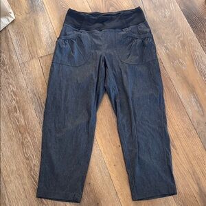 Prana high waisted cropped pants - like new!
